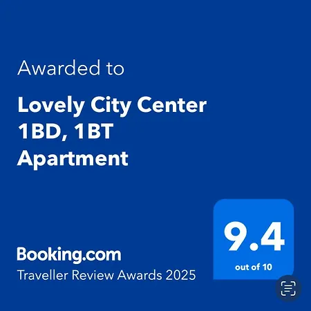 Lovely Center 1bd, 1bt Apartman *